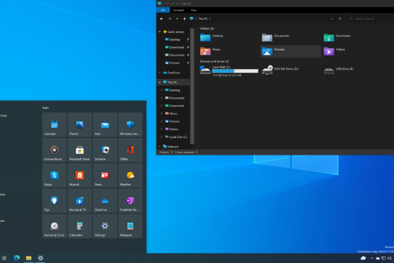 New file explorer icons