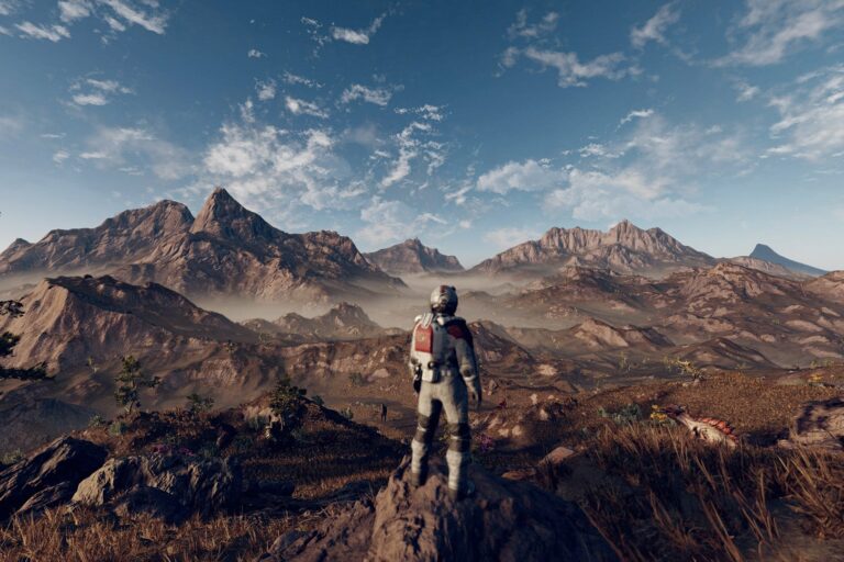 Exploring in Starfield